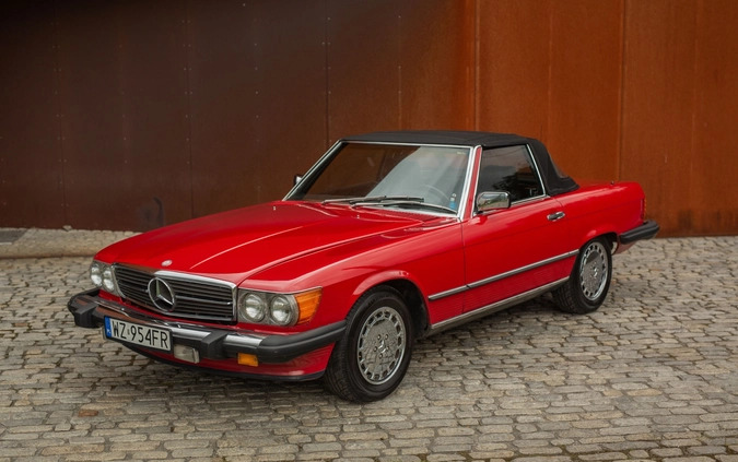 Mercedes-Benz SL cena 99000 przebieg: 270000, rok produkcji 1987 z Warszawa małe 596